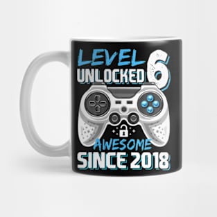 6Th Birthday Gamer 6 Year Old Bday Boy Six Son Mug